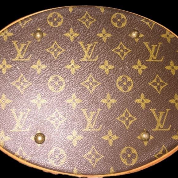 Auth vintage Louis Vuitton Bucket gm.no pochette. - Picture 9 of 10